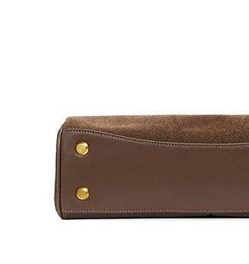 mantilla eve braune handtasche damen leder boden